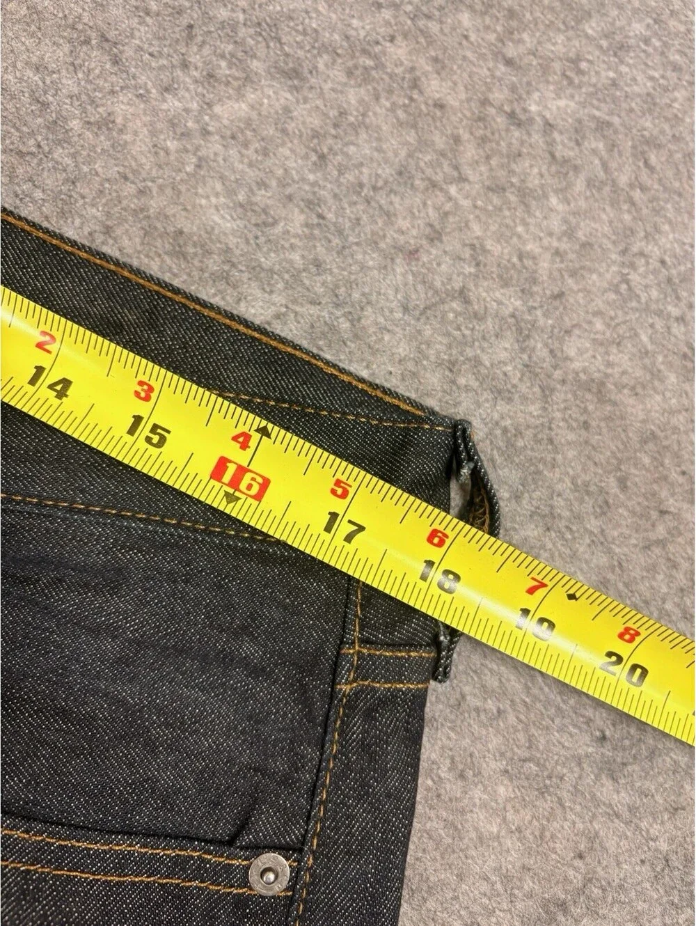 Levi's 502 Jeans 33x30 Tapered Leg Darker Blue Denim Men's